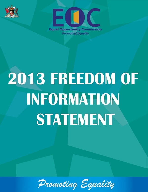 2013 Freedom of Information Statement
